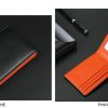 black-orange-purse