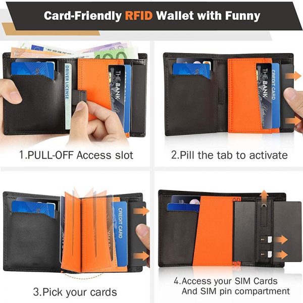 YATBEST RFID Blocking Wallet for Men - ®RFID Wallet